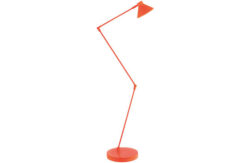 Habitat Bobby Orange Metal Floor Lamp.